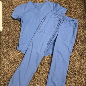 Ceil blue scrubs